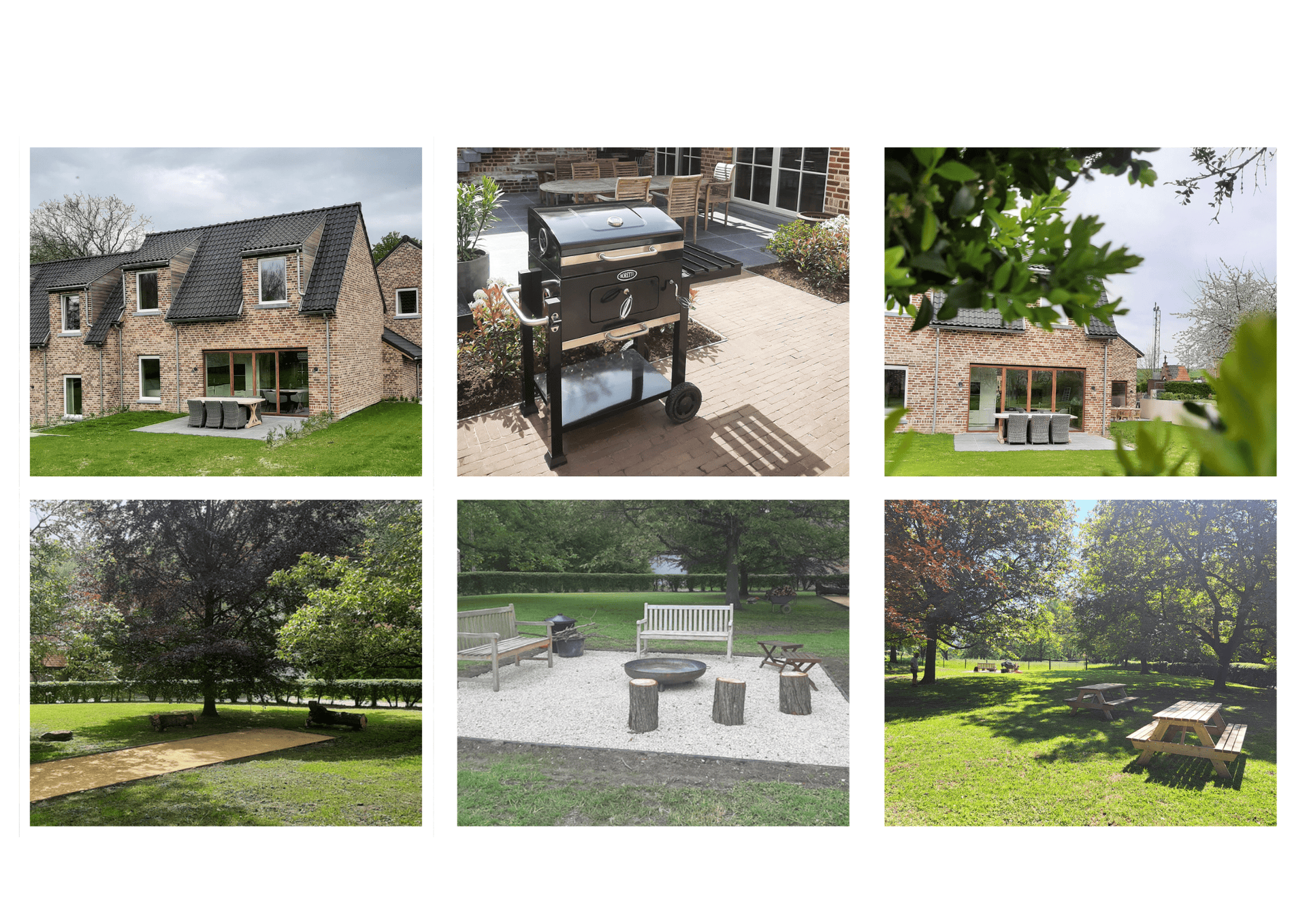 Terras, tuin en speelruimte van 't Wagenhuis