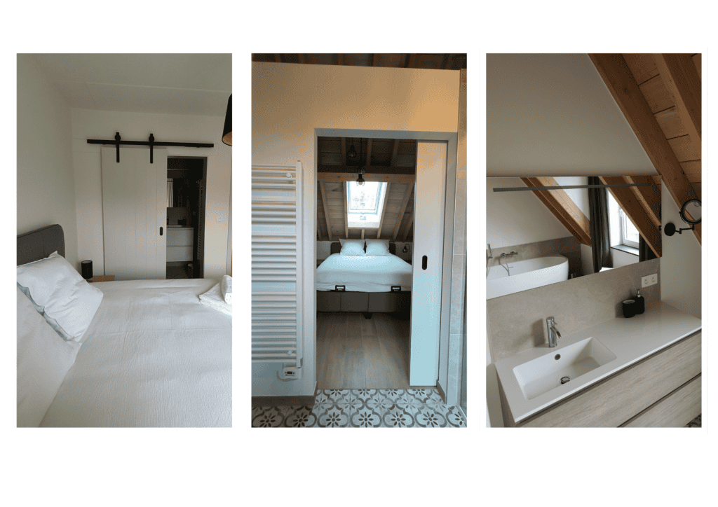 Slaapkamers en badkamers van 't Wagenhuis